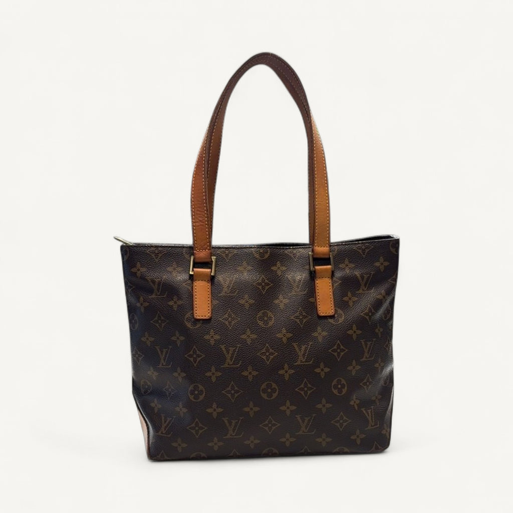 Louis Vuitton Monogram Canvas Tote in Brown