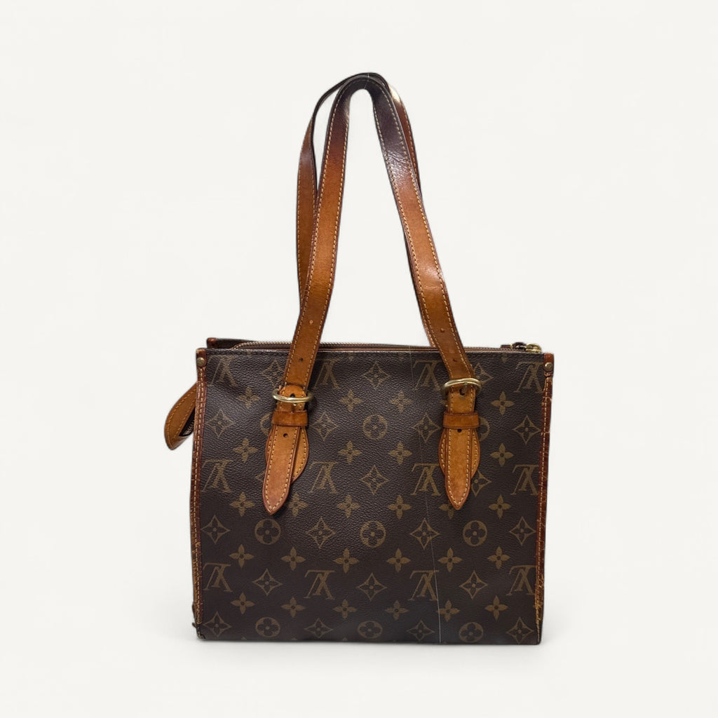 Louis Vuitton Monogram Satchel in Brown