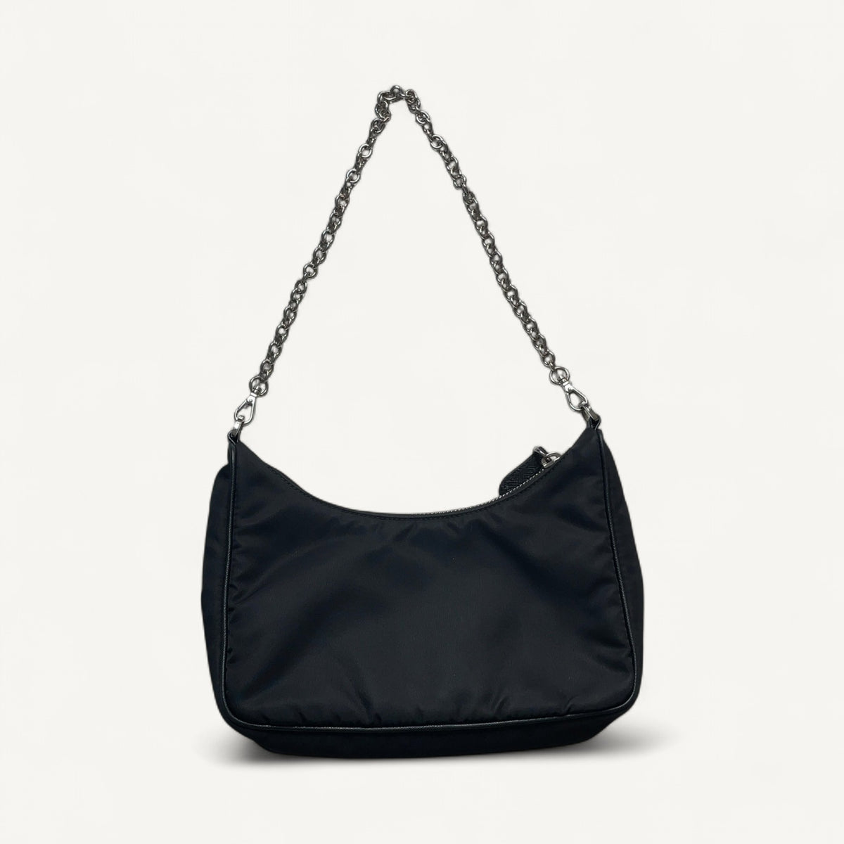 Prada Nylon Tessuto Crossbody Bag in Black
