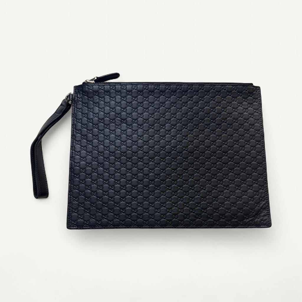 Gucci Microguccissima Clutch in Black