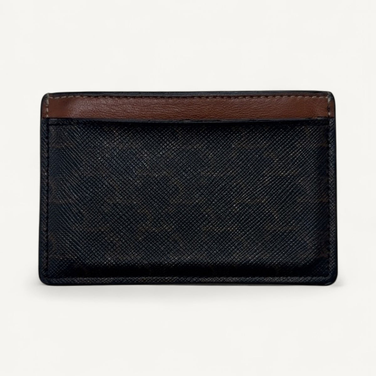 Celine Triomphe Canvas Card Holder in Brown