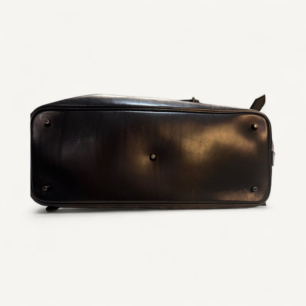 Burberry Haymarket Crossbody Messenger Bag in Black