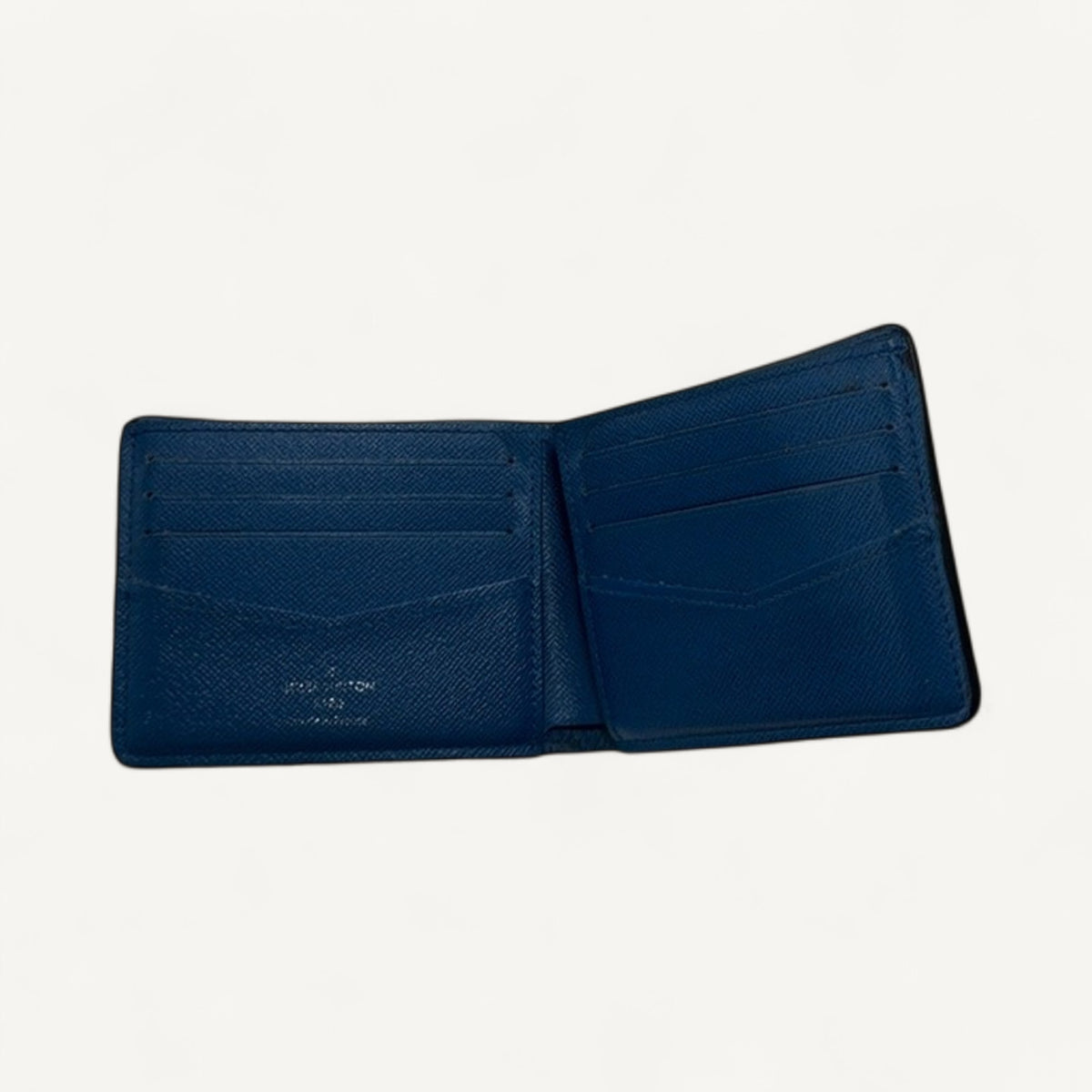 Louis Vuitton Damier Bifold Wallet in Black