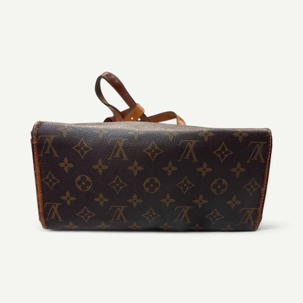 Louis Vuitton Monogram Satchel in Brown