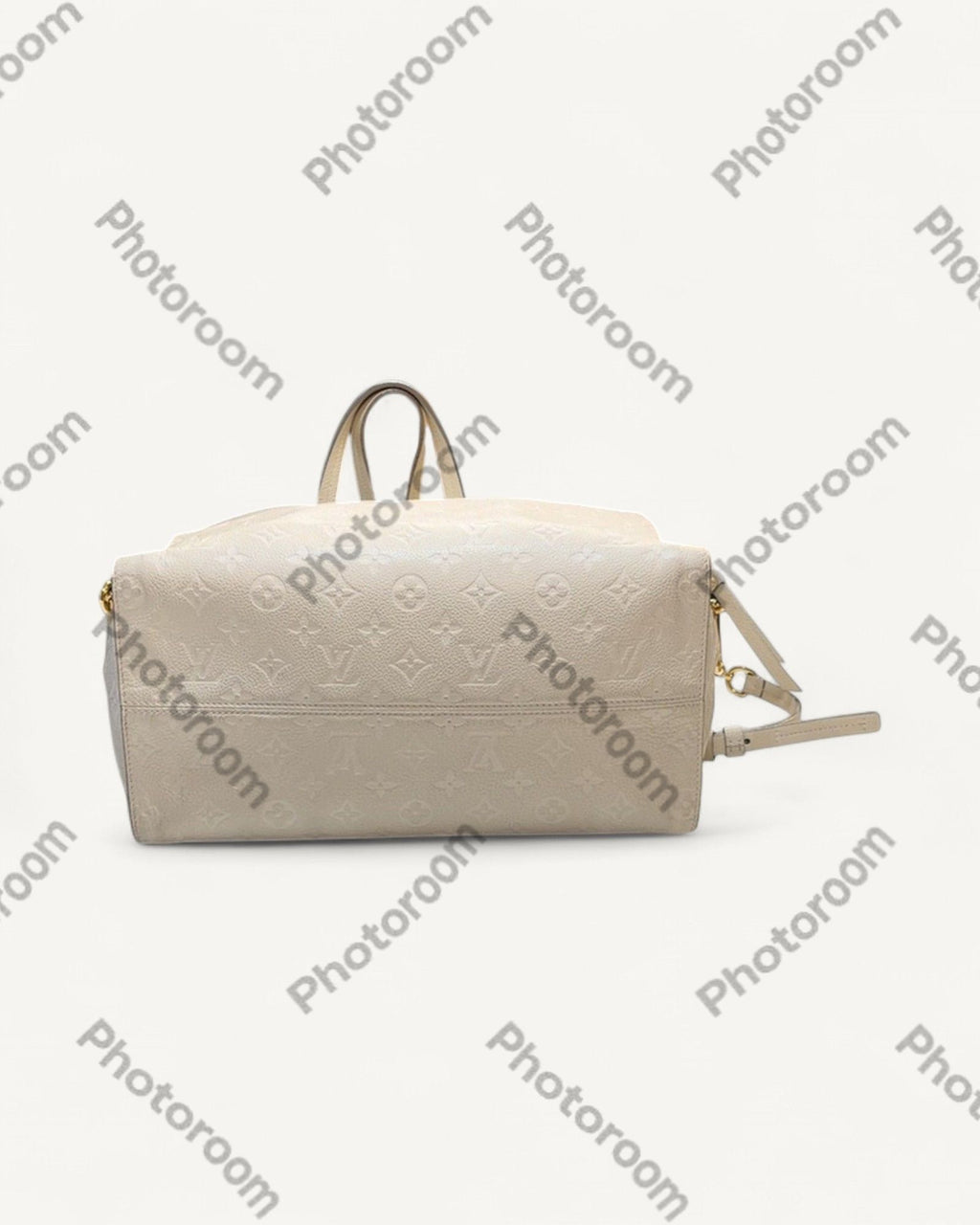 Louis Vuitton Empreinte White Sling Tote in Cream