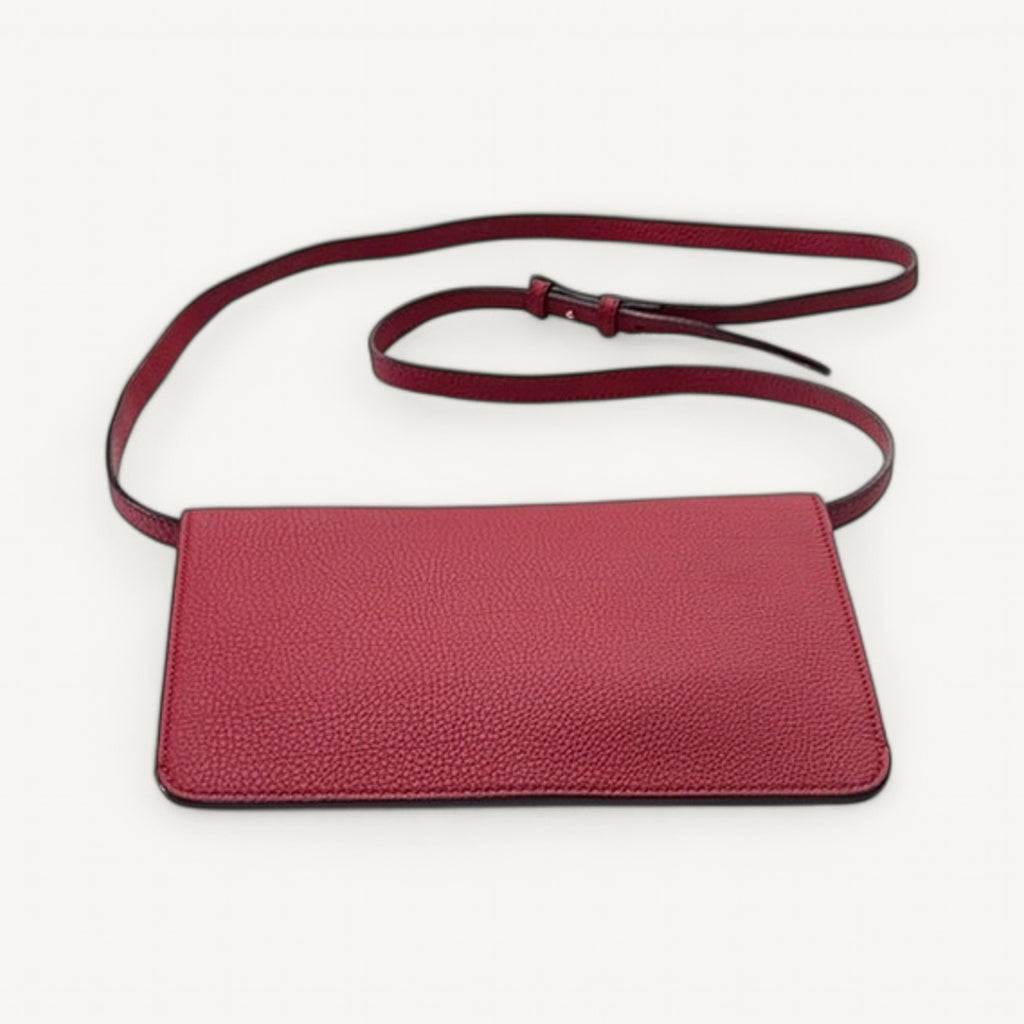 Gucci Piston Lock Jackie Flap Crossbody in Red