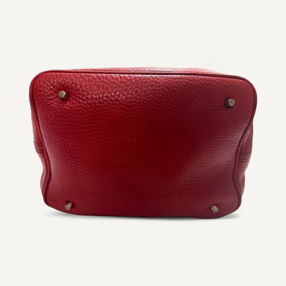 Burberry Bucket Hobo Messenger Bag in Red