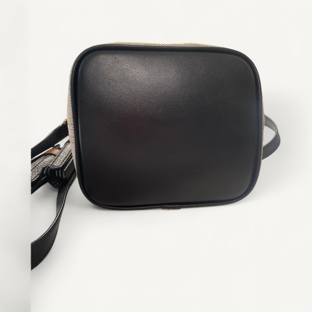 Burberry House Check Bucket Bag in Brown