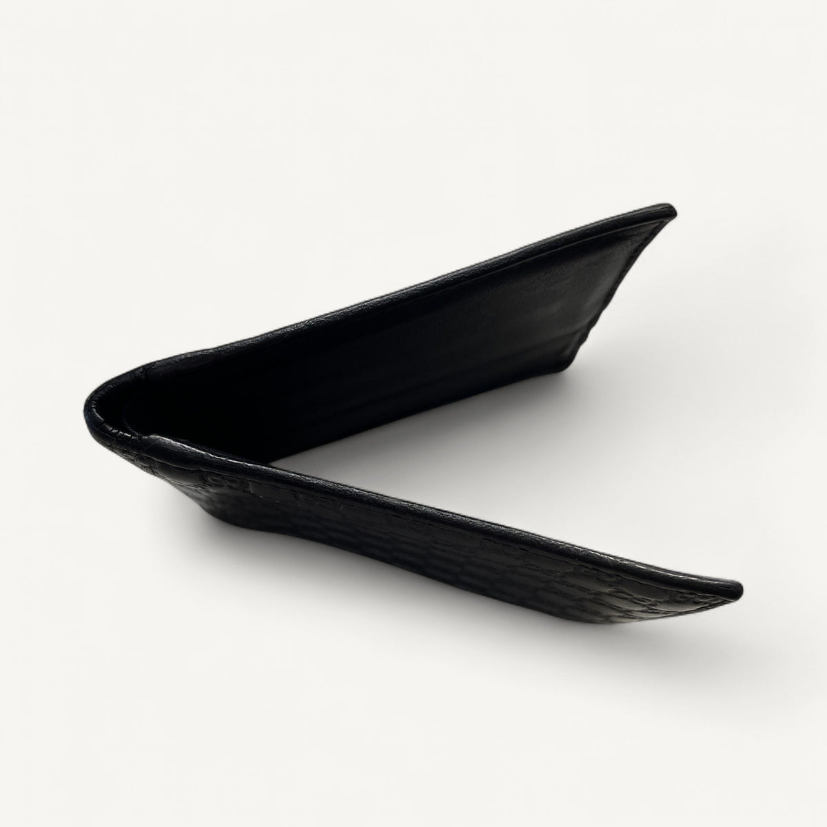 Gucci Guccissima Bifold Wallet in Black
