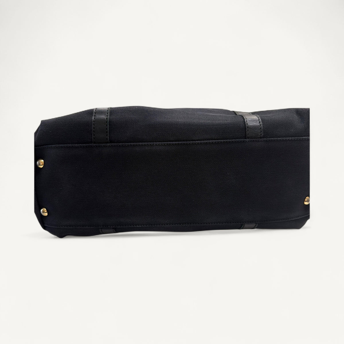 Gucci Black Canvas Shoulder in Black