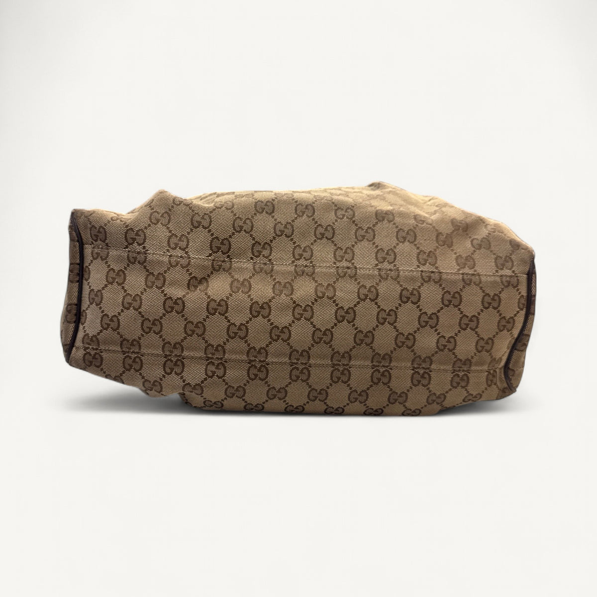 Gucci Sukey Monogram Canvas Tote Mm in Brown