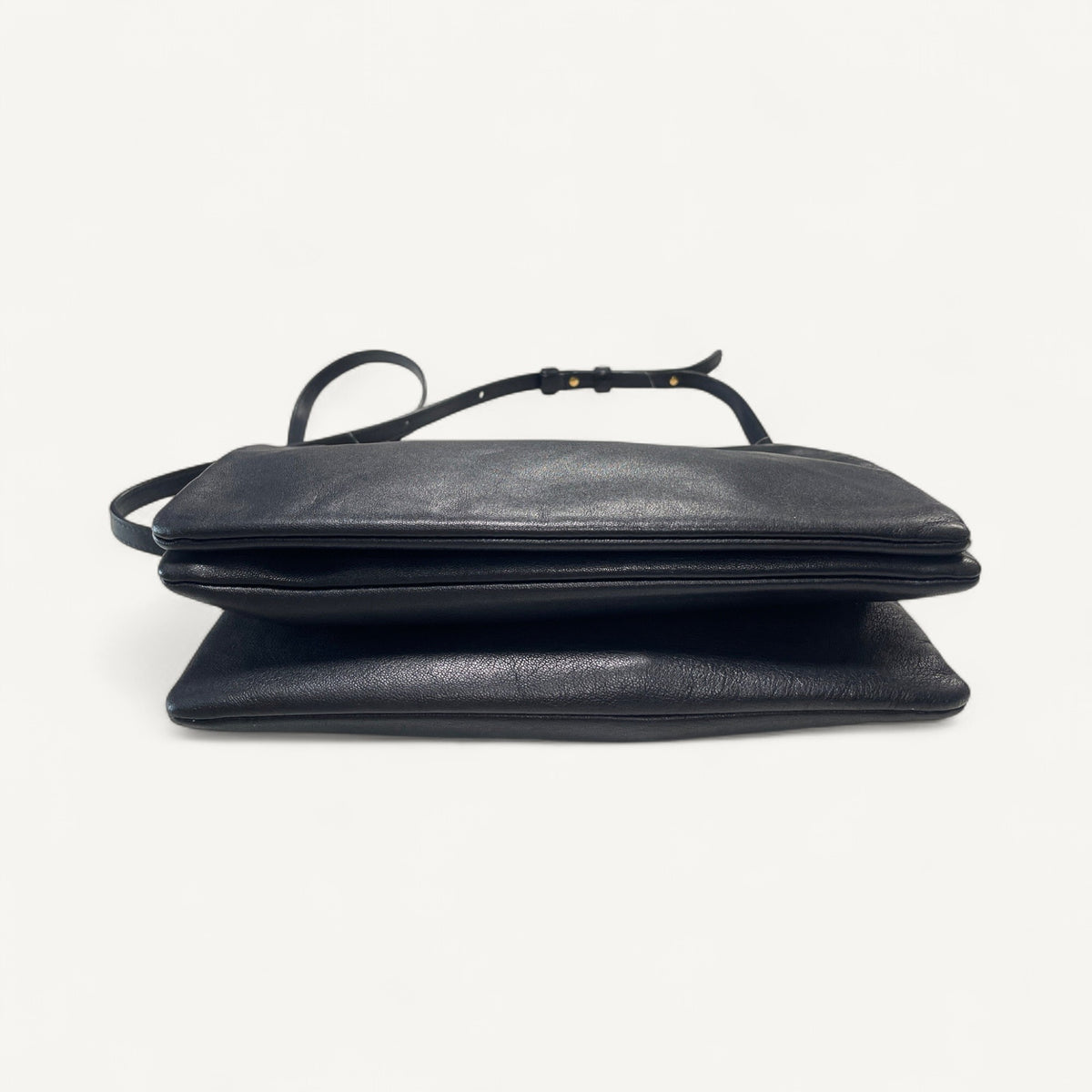 Celine Trio Crossbody Bag in Black