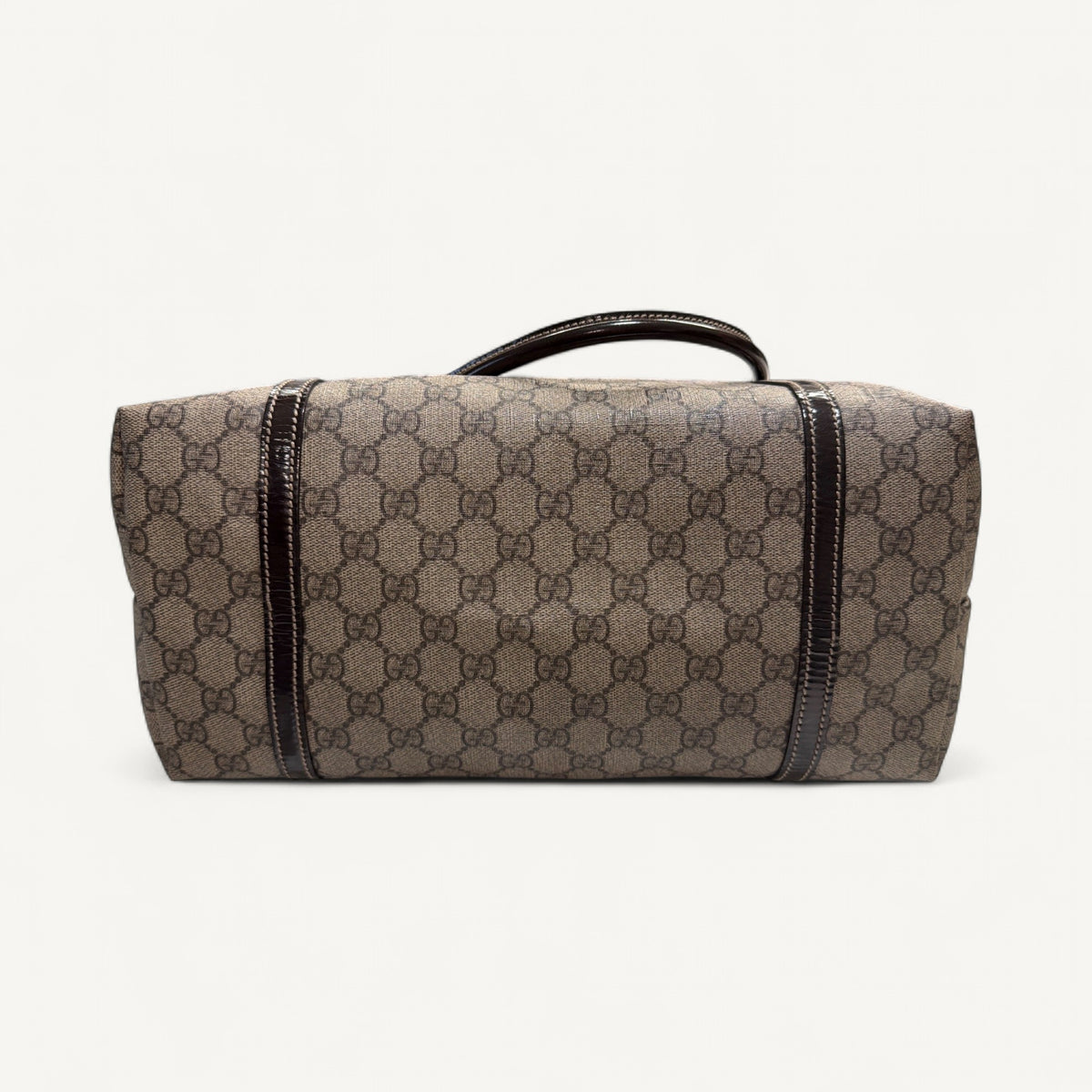 Gucci Supreme Joy Tote Medium in Dark Brown