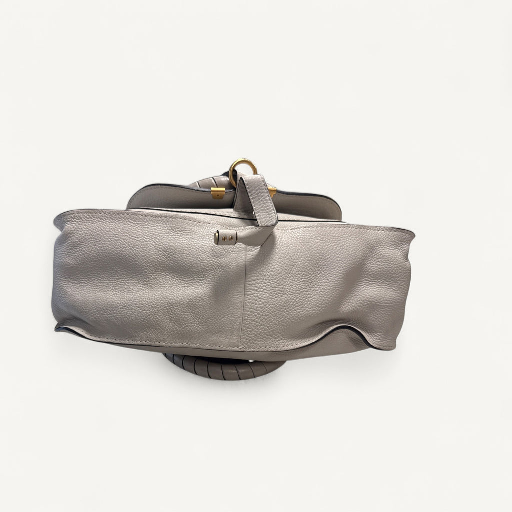 Chloe Marcie Shoulder Bag in Gray