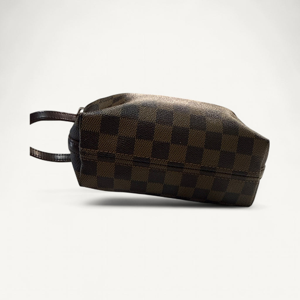Louis Vuitton Damier Ebene Hobo Shoulder in Brown