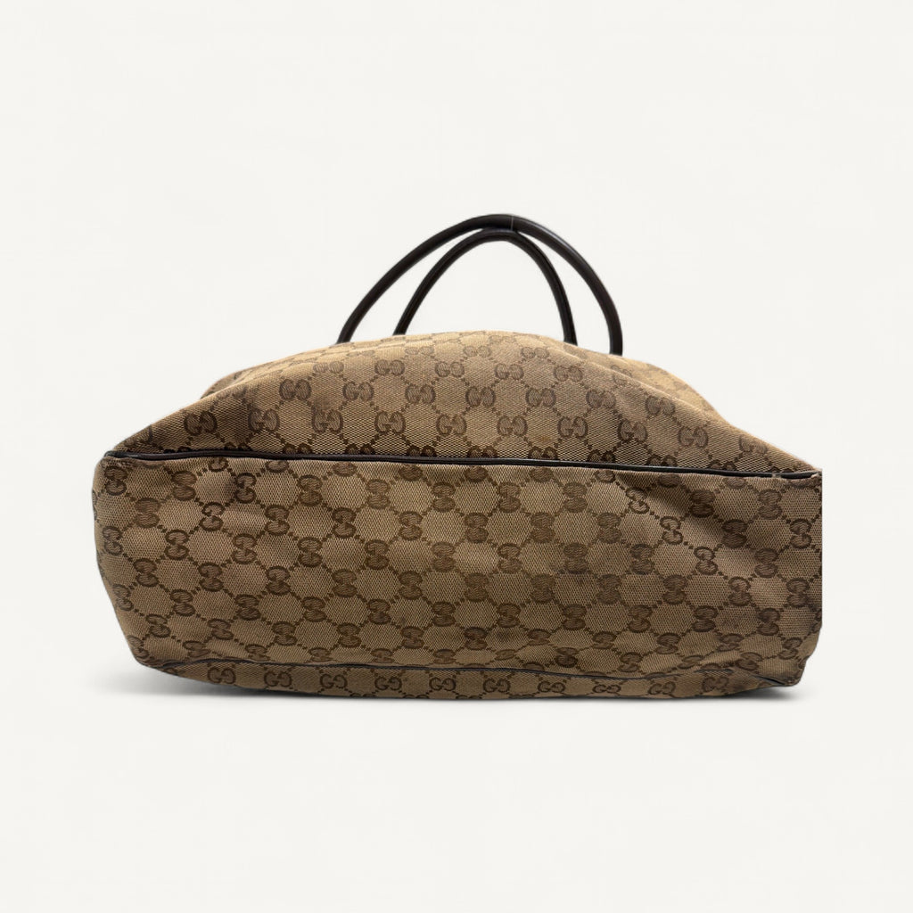 Gucci Monogram Canvas Sukey Tote