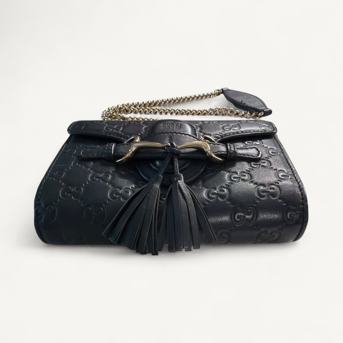 Gucci Emily Flap Small Crossbody Crossbody Bag in Blue