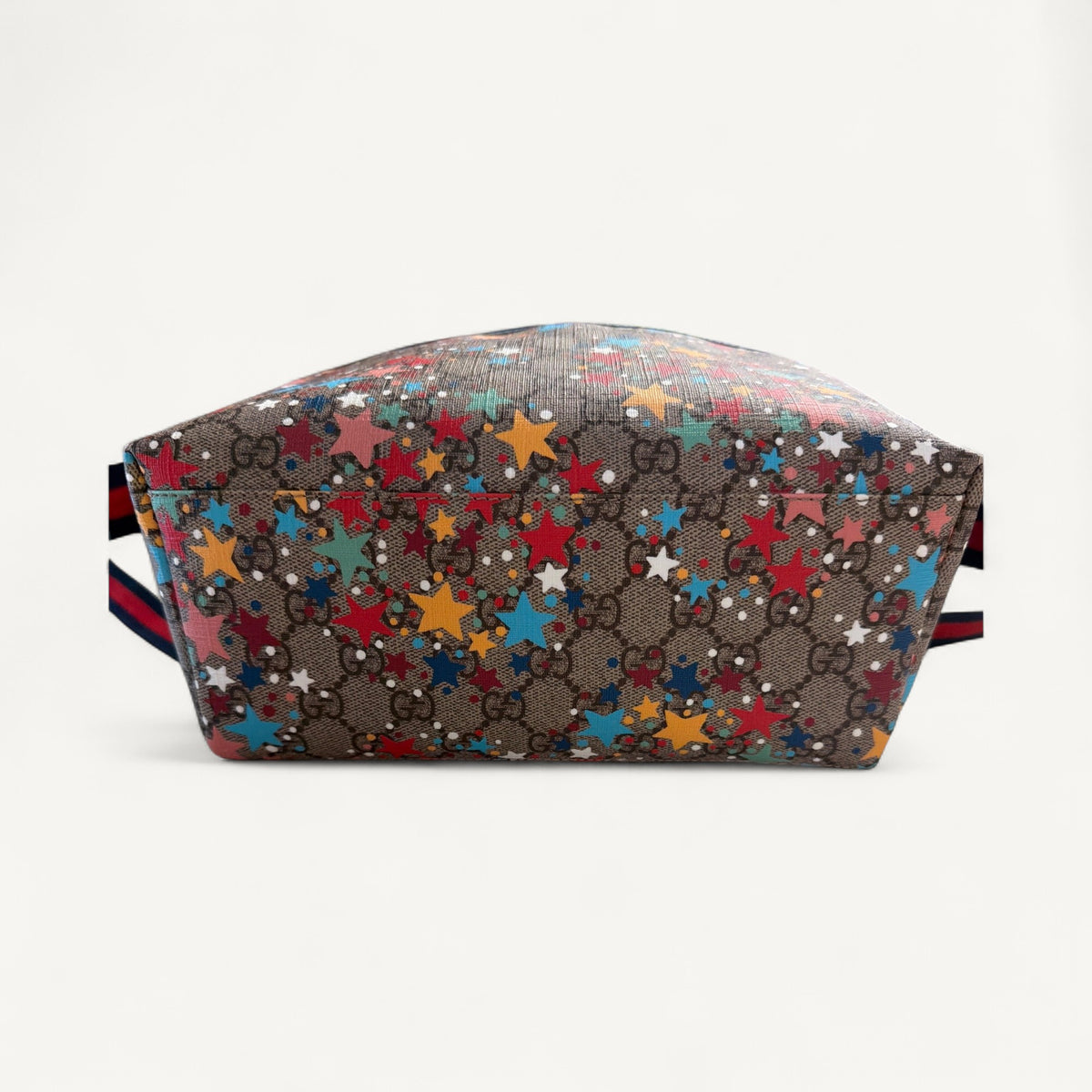 Supreme Backpack Stars Monogram Multicolor in Blue