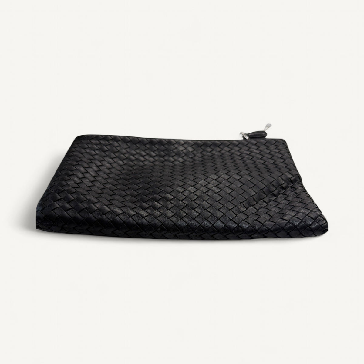 Bottega Veneta Intrecciato Clutch in Black
