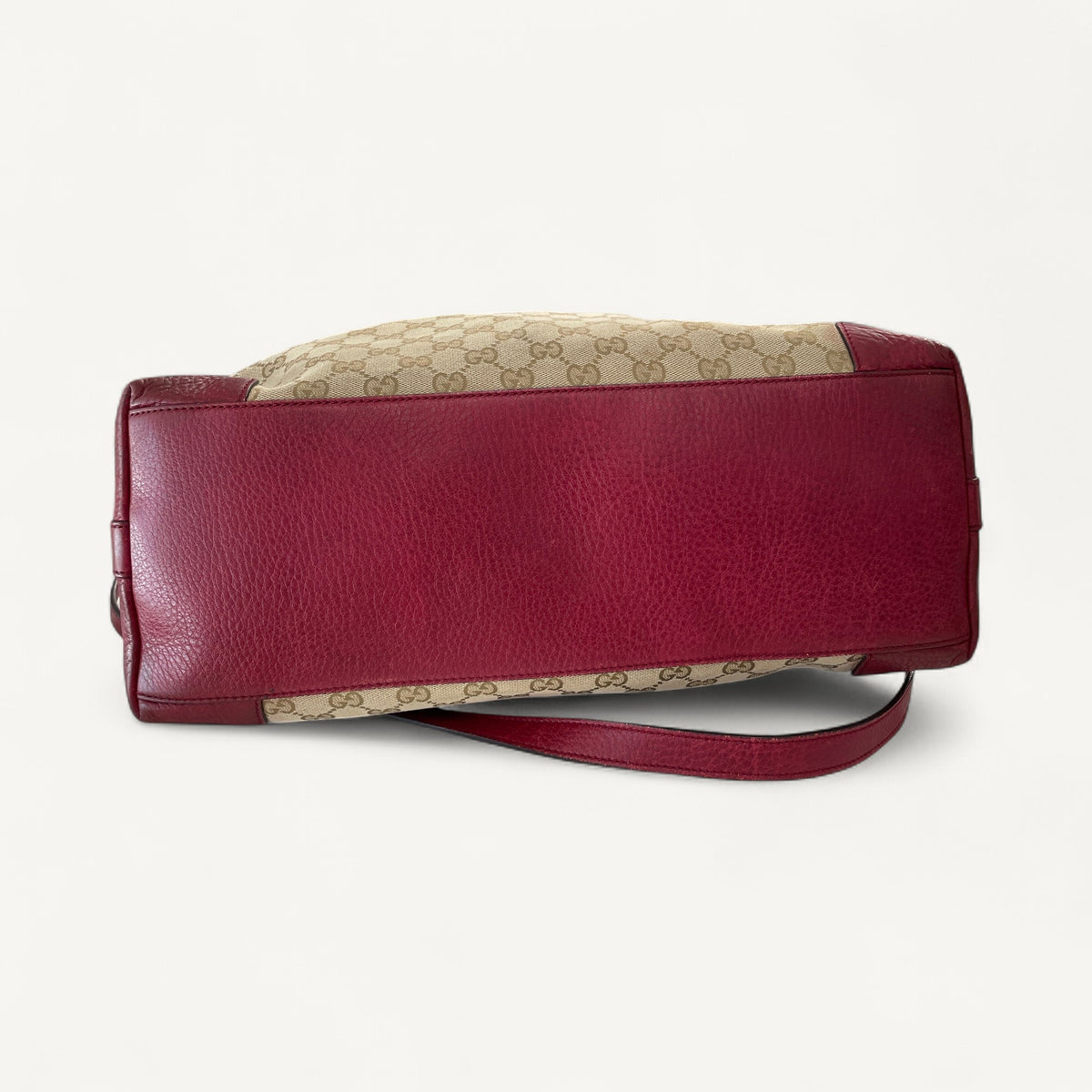 Gucci Canvas Miss GG Crossbody Sling Bag in Red