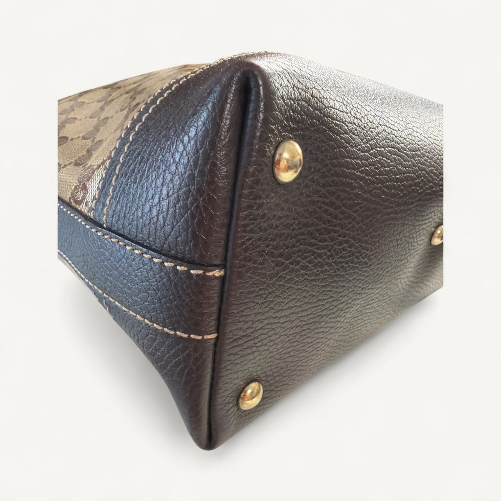 Gucci Monogram Crystal Hobo Shoulder