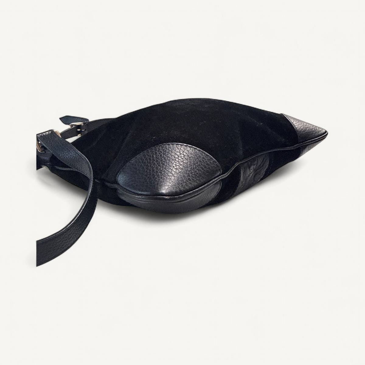 Gucci GG Embossed Crossbody Bag in Black