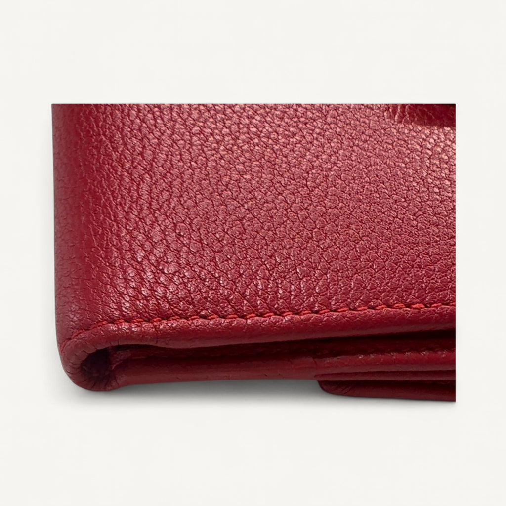 Gucci Marmont Trifold Wallet in Red