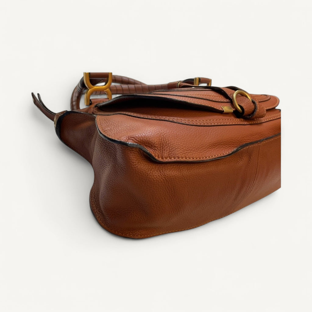 Chloe Marcie Satchel in Brown
