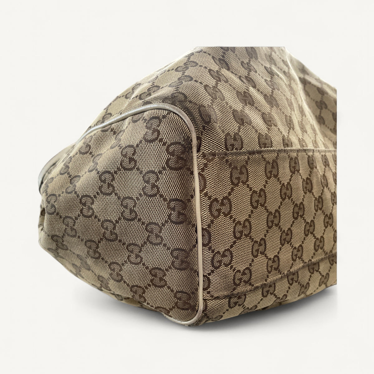 Gucci Monogram Canvas Sukey Large Tote