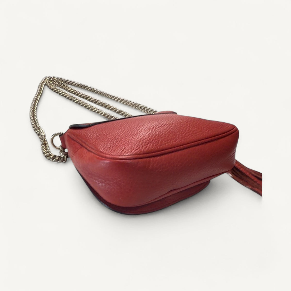 Gucci Soho Interlocking GG Crossbody Small in Red