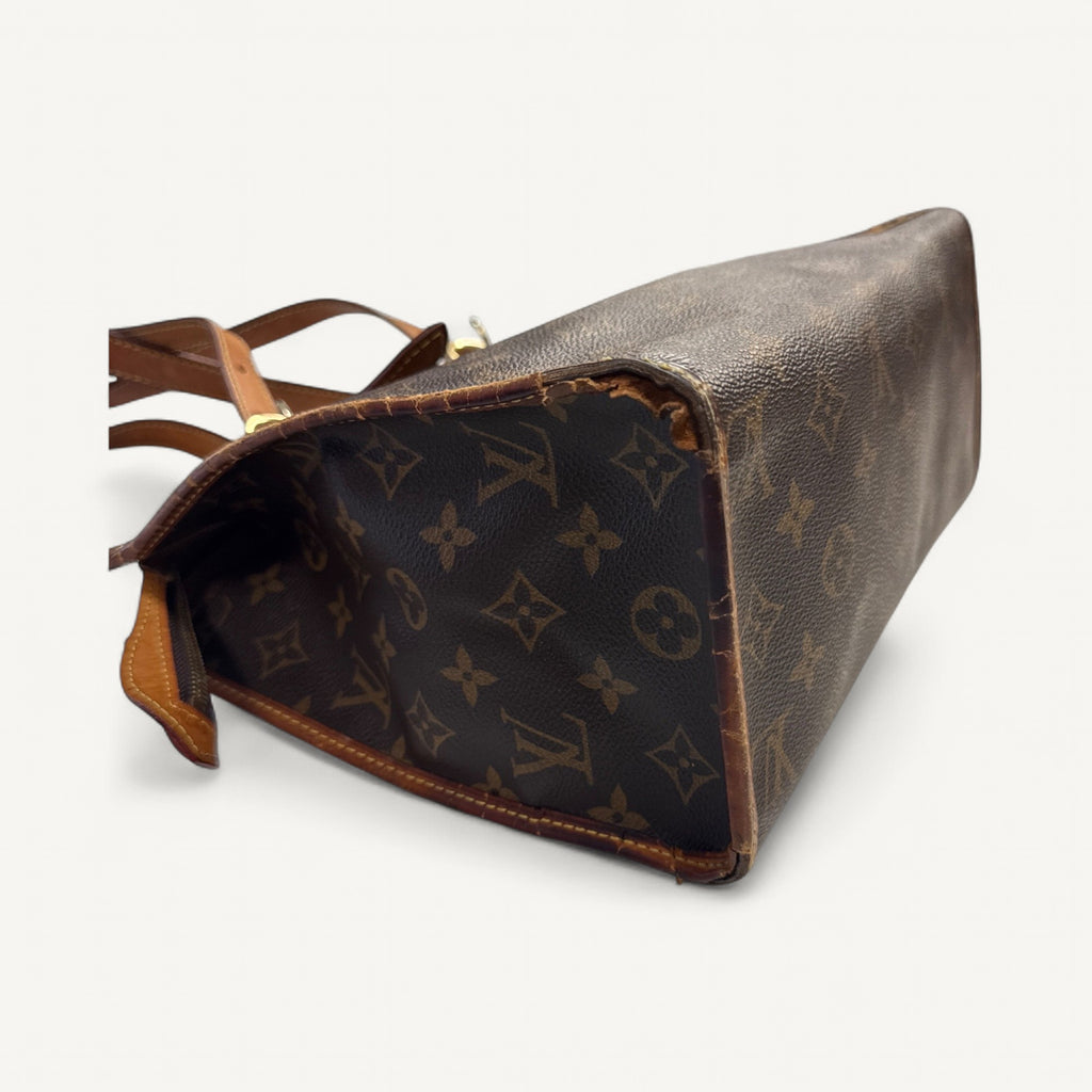 Louis Vuitton Monogram Satchel in Brown
