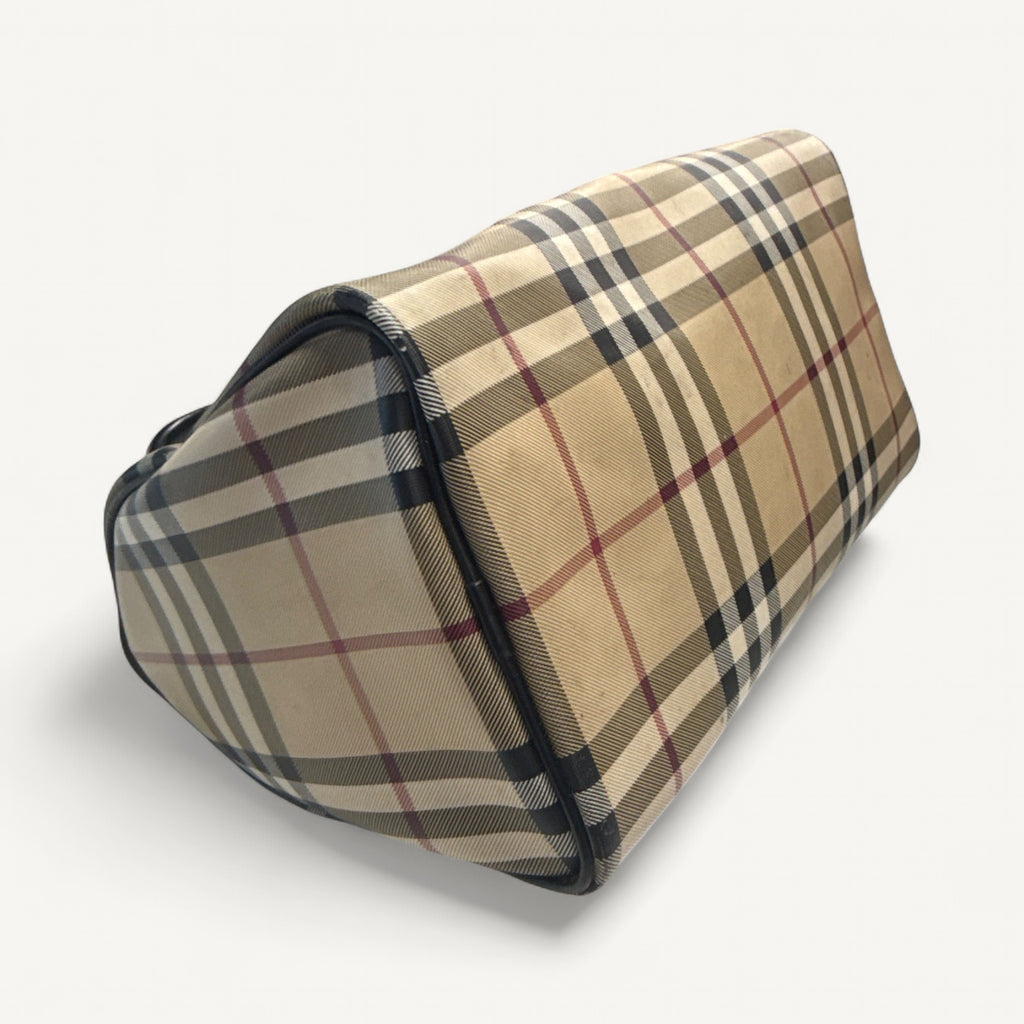 Burberry House Check Handbag in Brown