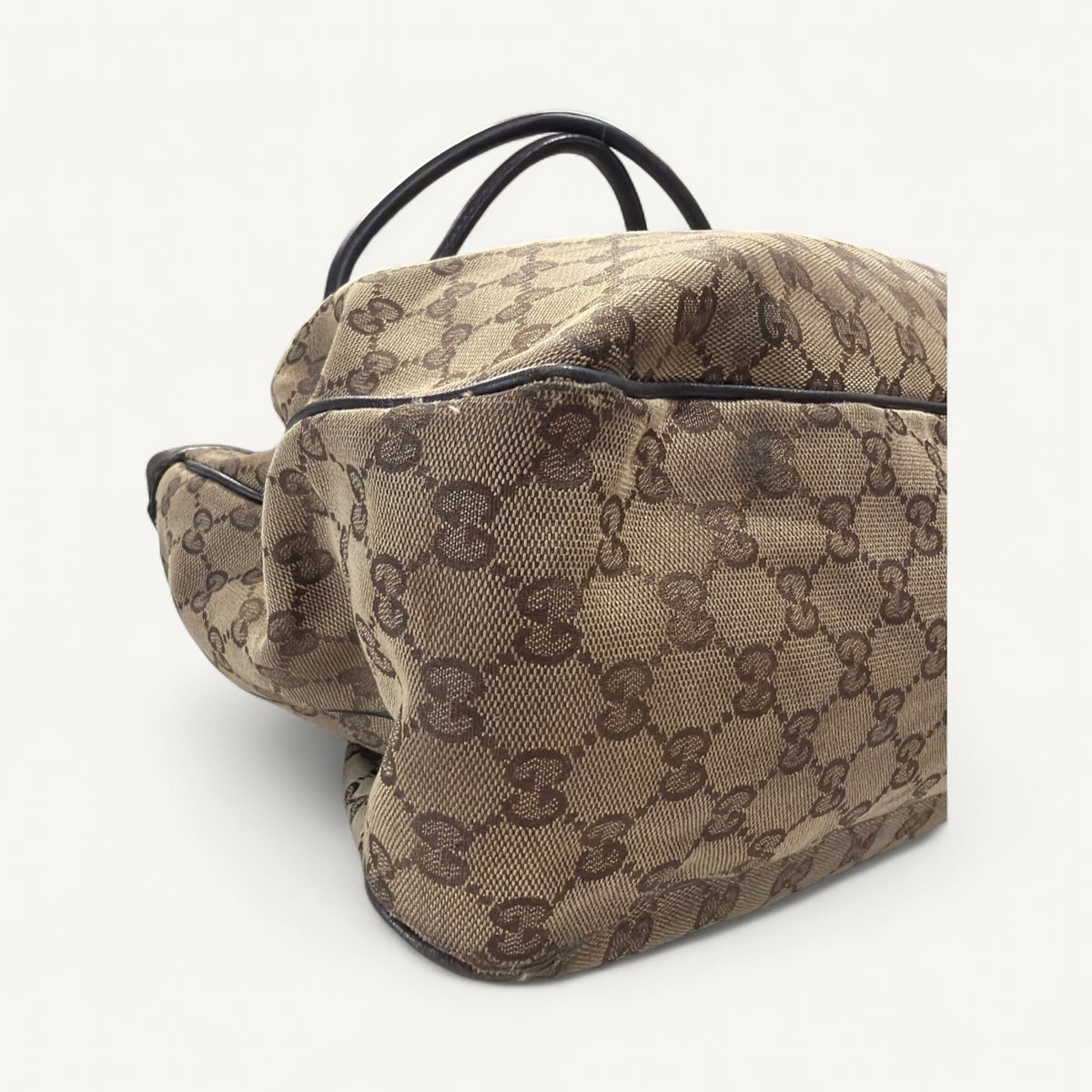 Gucci Monogram Canvas Sukey Tote