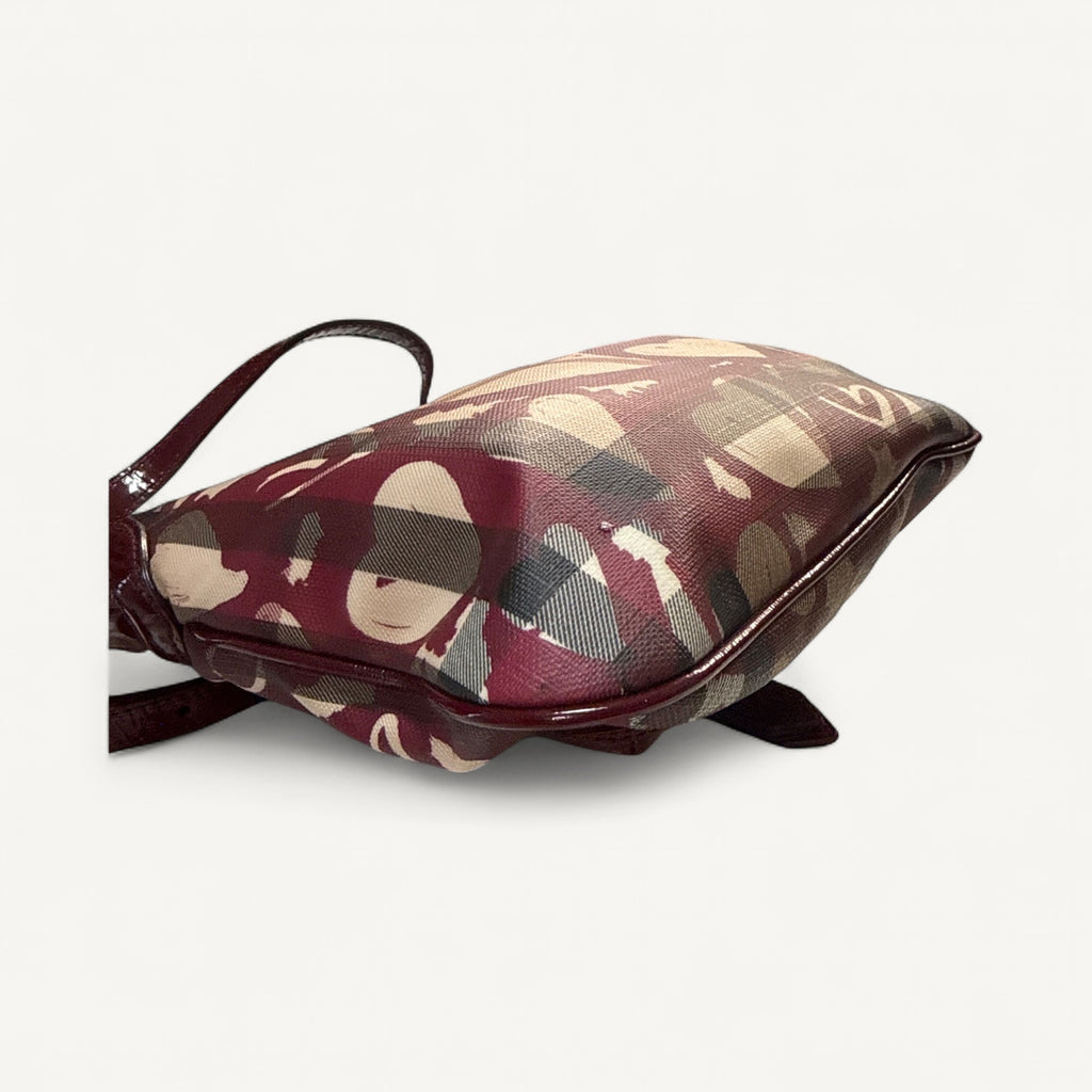 Burberry Heart Sling Crossbody Bag in Red