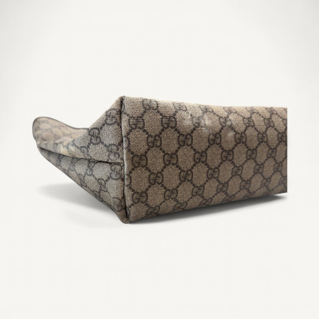 Gucci GG Supreme Plus Tote Medium in Brown
