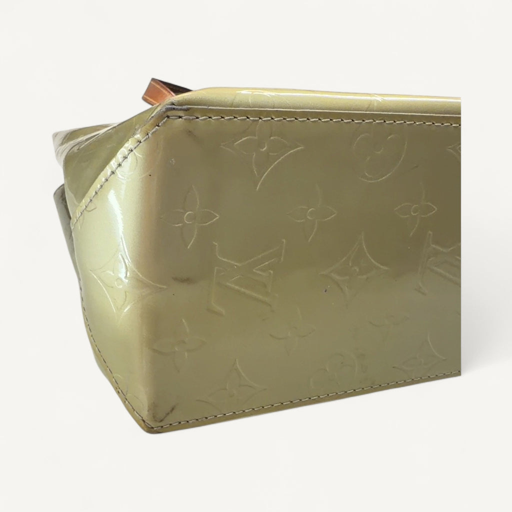 Louis Vuitton Vernis Patent Tote in Green