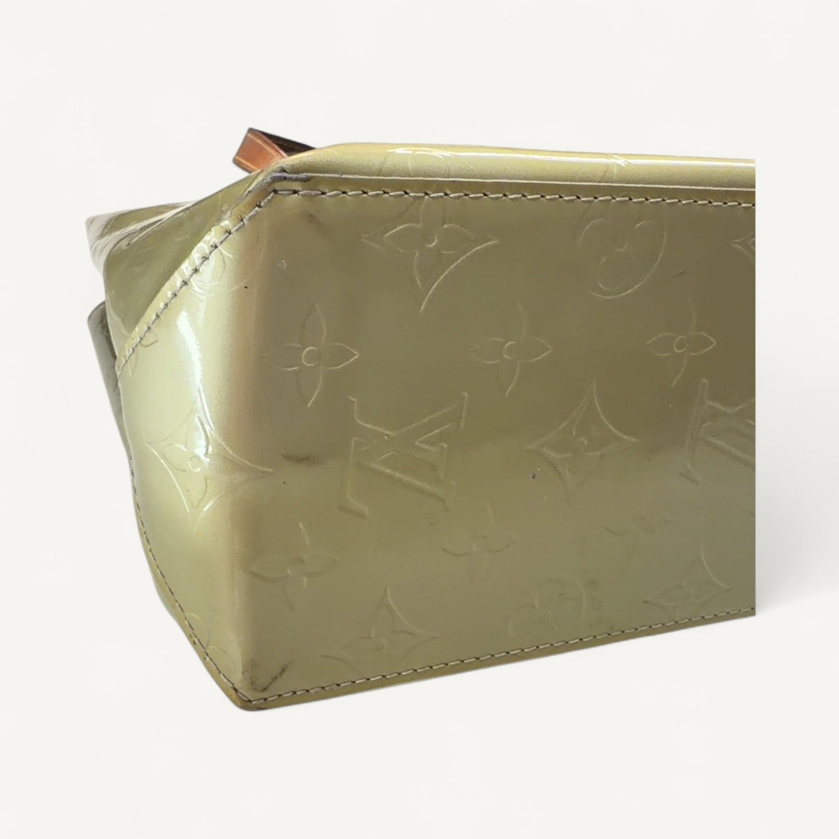 Louis Vuitton Vernis Patent Tote in Green