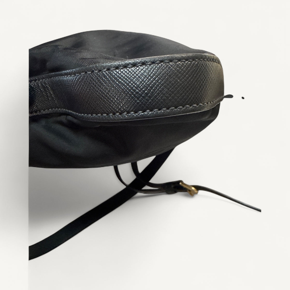 Prada Nylon Sling Crossbody Bag in Black