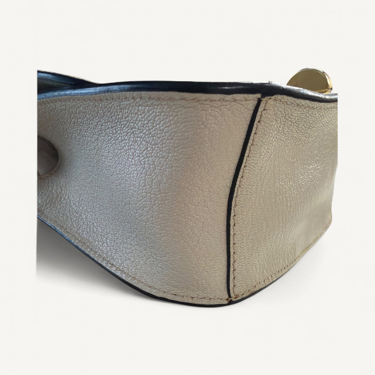 Miu Miu Flap Crossbody Messenger in Cream