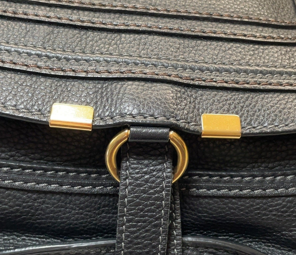 Chloe Marcie Crossbody in Black