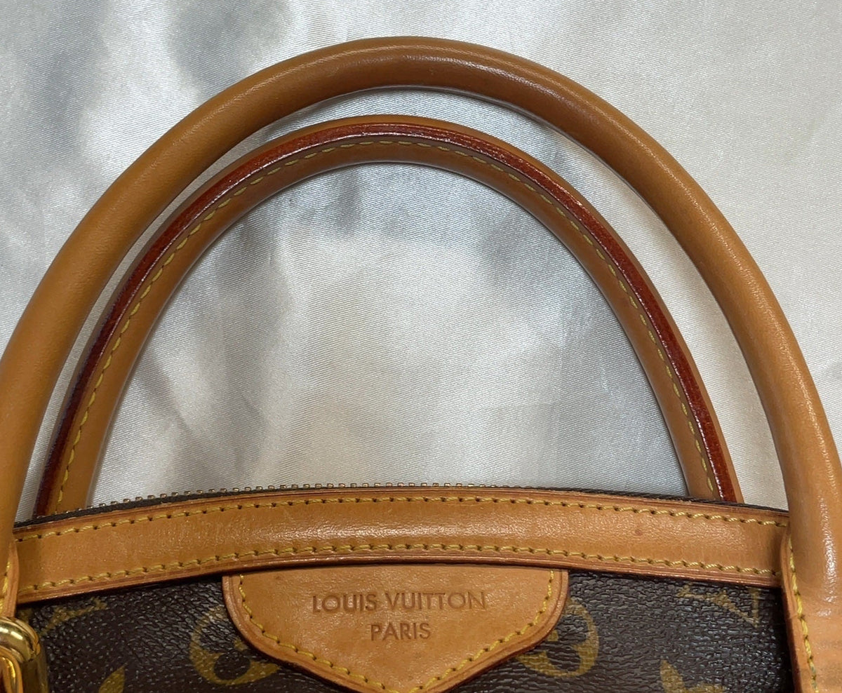 Louis Vuitton Monogram Canvas Tote in Brown