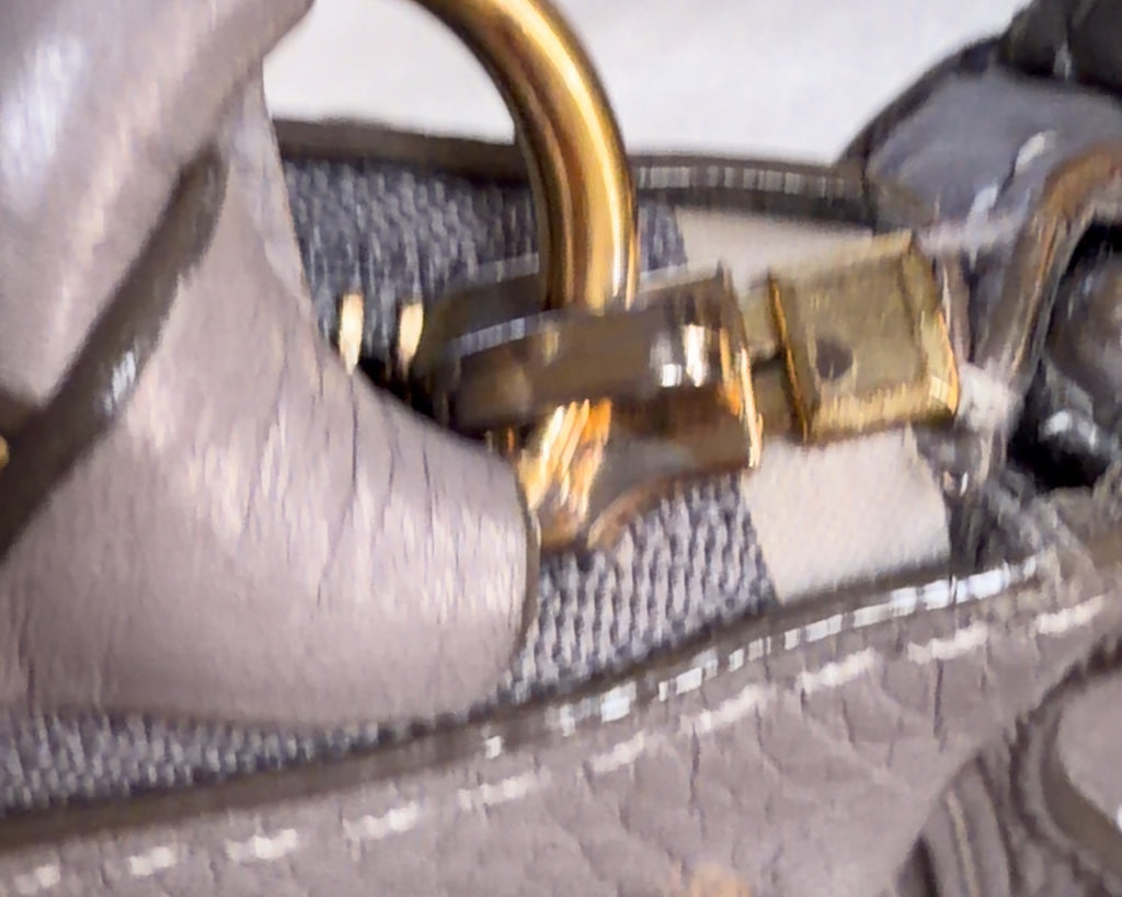 Chloe Marcie Gray Crossbody Bag in Gray