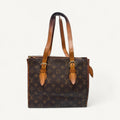 Louis Vuitton Monogram Satchel in Brown