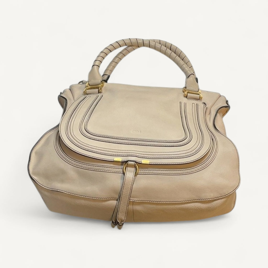Chloe Marcie Satchel in White