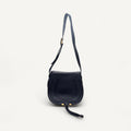 Chloe Marcie Crossbody Bag in Navy Blue