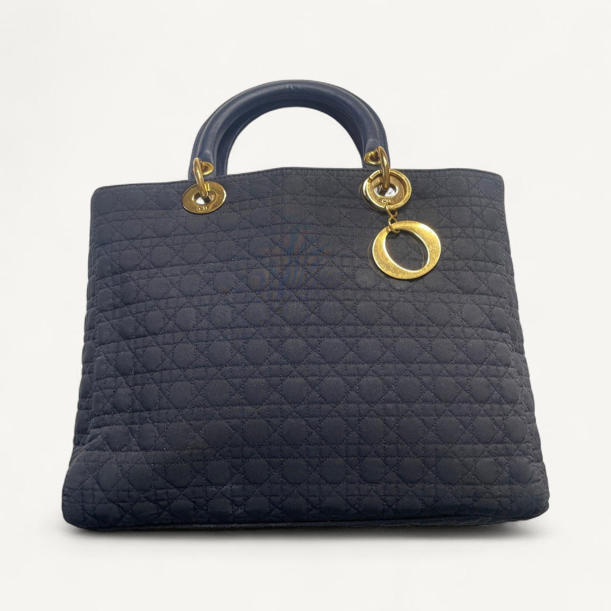 Christian Dior Cannage Lady Dior Top Handle