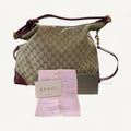 Gucci Canvas Miss GG Crossbody Sling Bag in Red