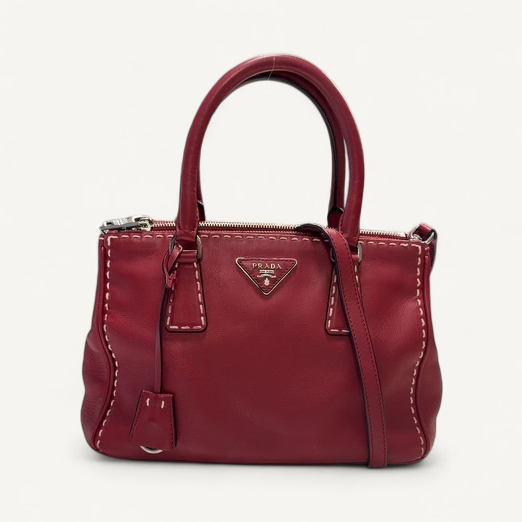 Prada Red Crossbody Bag in Red