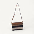 Burberry House Check Canvas Crossbody Bag in Brown