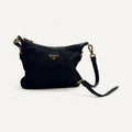 Prada Nylon Sling Crossbody Bag in Black